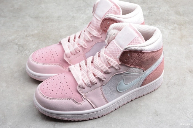 Cheap Pink Mid Jordan Digital Air 1 CW5379-600 0630